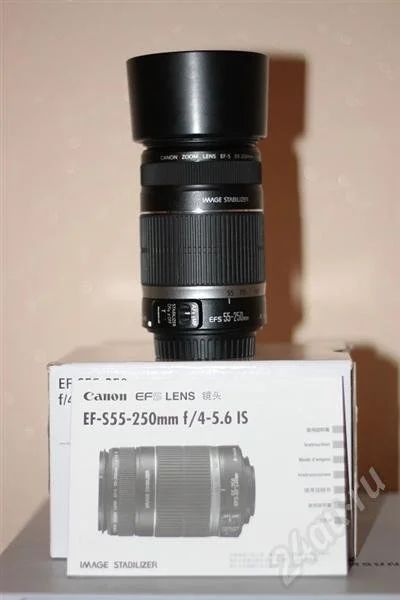 Лот: 674293. Фото: 1. canon EF-S 55-250mm f4-5.6 IS... Светофильтры