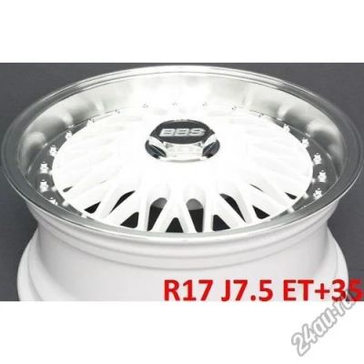 Лот: 5217645. Фото: 1. BBS RS R17 J8 ET+25 5x100/114... Диски