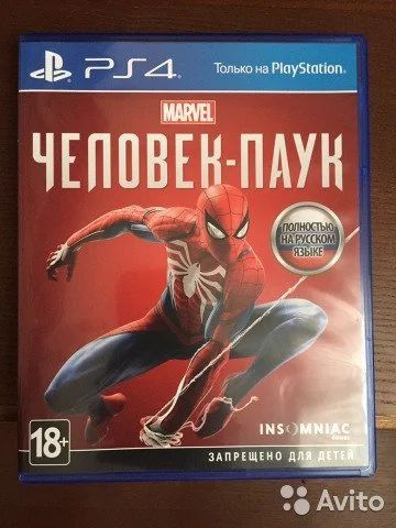 Лот: 12197328. Фото: 1. Человек Паук Spider Man 2018 Marvel... Игры для консолей
