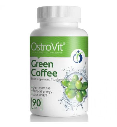 Лот: 11026883. Фото: 1. Green Coffee 90 таб. OstroVit... Спортивное питание, витамины
