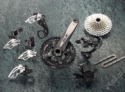 Лот: 676306. Фото: 1. Система Shimano Dyna-sys 30 скоростей... Запчасти