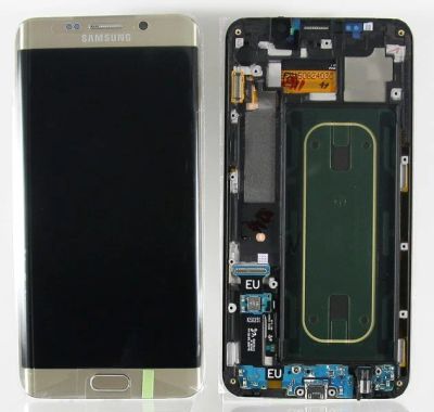 Лот: 14415092. Фото: 1. Дисплей для Samsung G928F (S6... Дисплеи, дисплейные модули, тачскрины