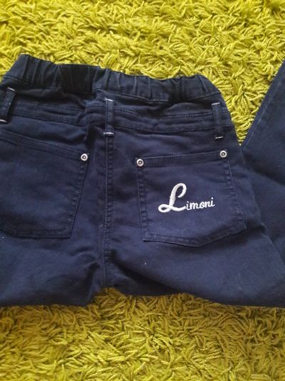 Лот: 11669816. Фото: 1. Джинсы на девочку ТМ Limoni, размер... Брюки, шорты, джинсы