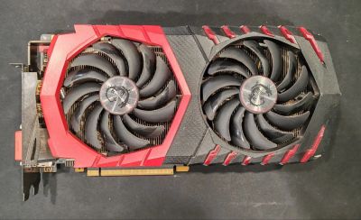 Лот: 25665309. Фото: 1. MSI Видеокарта GeForce GTX 1080... Видеокарты