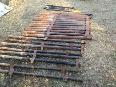 Лот: 9538255. Фото: 1. Металлические столбики с ушками... Металлопрокат