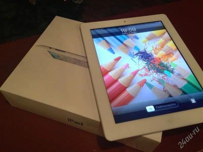 Лот: 2388828. Фото: 1. iPad 2 64gb wifi+3g белый в идеальном... Планшеты