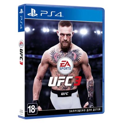 Лот: 12723879. Фото: 1. UFC 3. Диск для PS4. Русс версия... Игры для консолей