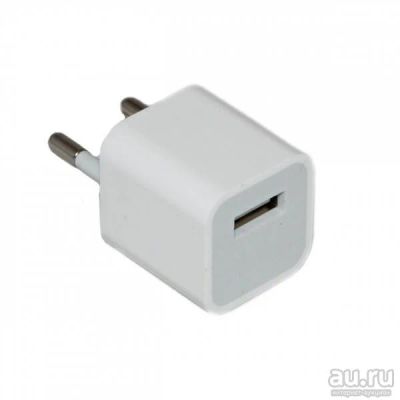 Лот: 9256656. Фото: 1. Адаптер сетевой - СЗУ-USB for... Дата-кабели, переходники