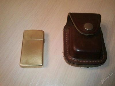 Лот: 1434796. Фото: 1. Зажигалка Zippo - Solid Brass... Сувенирные мелочи