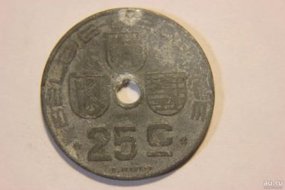 Лот: 9719059. Фото: 1. (330) Бельгия 25 сантимов 1946... Европа