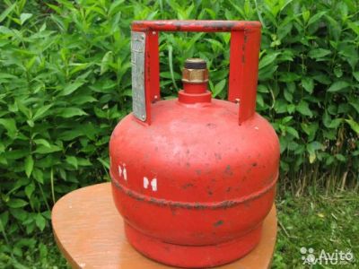 Лот: 5917784. Фото: 1. Газовый баллон 5 литров. Баллоны, газ в баллонах