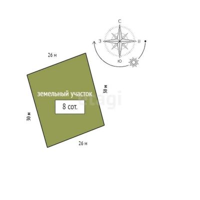 Лот: 22569532. Фото: 1. Продам 1-этажн. дачу 46.8 кв.м... Дома