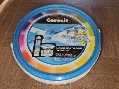 Лот: 18603852. Фото: 1. Затирка Ceresit. Смеси, шпатлевки, цемент