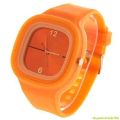 Лот: 3486692. Фото: 1. Square Candy Jelly Silicone Unisex... Оригинальные наручные часы