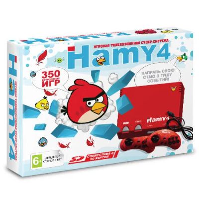 Лот: 5222280. Фото: 1. Sega - Dendy "Hamy 4" Angry Birds... Игровые приставки, консоли