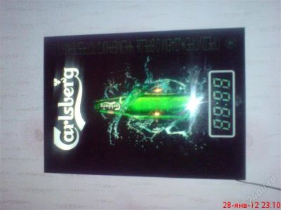 Лот: 1516926. Фото: 1. настенные часы Carlsberg. Красноярск