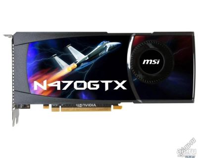 Лот: 8856555. Фото: 1. Видекарта Nvidia GeForce GTX 470... Видеокарты