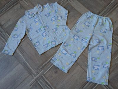 Лот: 12277604. Фото: 1. Детская пижамка. Костюмы, пиджаки, комбинезоны