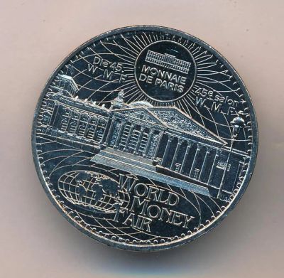 Лот: 7300418. Фото: 1. Франция жетон медаль Париж 2016... Сувенирные