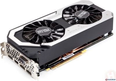 Лот: 18999613. Фото: 1. 6Gb Palit GTX 1060 Super JetStream. Видеокарты