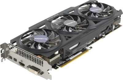 Лот: 6726174. Фото: 1. 3Gb PCI-E DDR-5 Gigabyte GV-R928WF3OC-3GD... Видеокарты