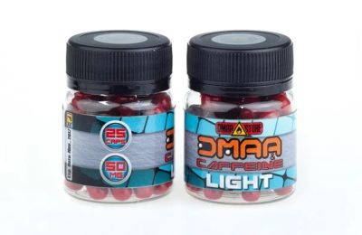 Лот: 11147386. Фото: 1. DMAA + Caffeine Light 25 капсул... Спортивное питание, витамины