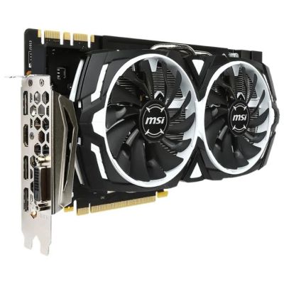 Лот: 8863660. Фото: 1. Видеокарта MSI GeForce GTX 1080... Видеокарты