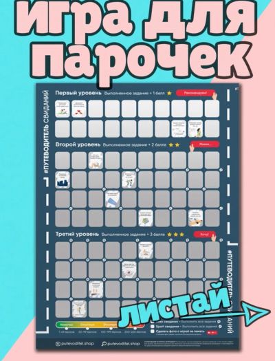 Лот: 19284015. Фото: 1. Секс постер с позами. Игрушки