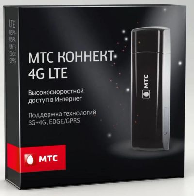 Лот: 4462979. Фото: 1. МТС Коннект 4G LTE модем. Проводные модемы