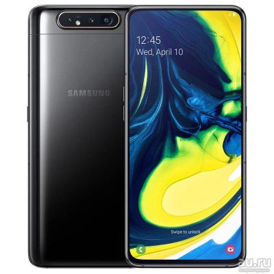 Лот: 14953697. Фото: 1. Новый Samsung Galaxy A80 (2019... Смартфоны