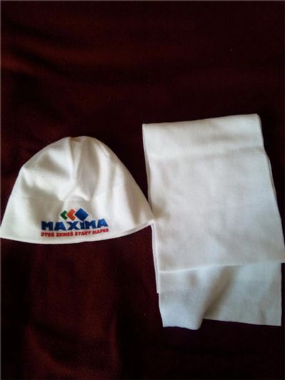 Лот: 10525732. Фото: 1. шапка и шарф maxima. Шарфы, платки