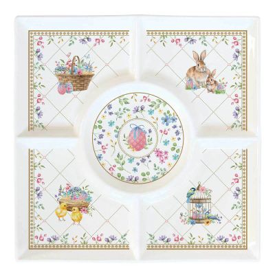 Лот: 25354920. Фото: 1. Менажница Easy Life Spring Bloom... Предметы сервировки