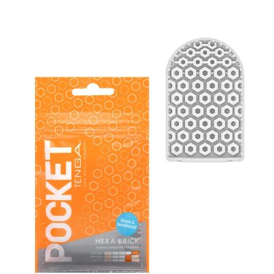Лот: 24354043. Фото: 1. Мастурбатор Tenga Pocket Hexa-Brick... Игрушки