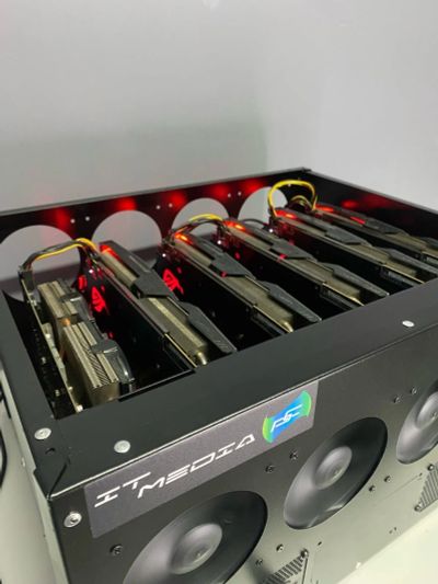 Лот: 18805889. Фото: 1. Майнинг ферма 6 x RX 580 8GB... Майнинг фермы, товары для майнинга