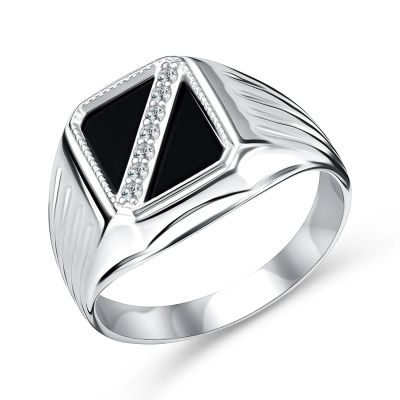 Лот: 23870453. Фото: 1. Кольцо-печатка TALANT из серебра... Кольца, перстни