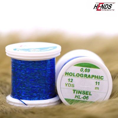 Лот: 20738888. Фото: 1. Люрекс HENDS Holographic Tinsel... Леска, блесны, крючки, мормышки