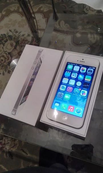 Лот: 3613251. Фото: 1. Iphone 5,16GB,White,Оригинал!. Смартфоны