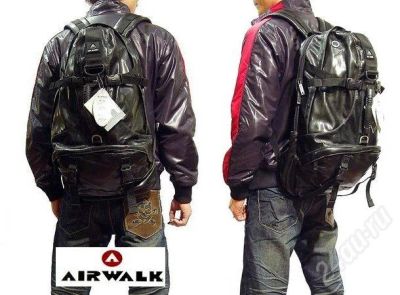 Лот: 205543. Фото: 1. ..[Brand].. Рюкзак Airwalk, черный... Сумки