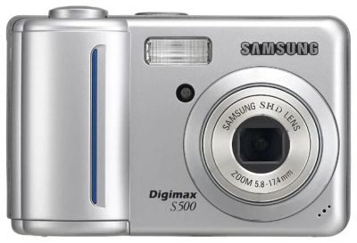 Лот: 5402623. Фото: 1. Цифровой фотоаппарат Samsung Digimax... Цифровые компактные