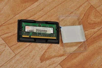 Лот: 2507641. Фото: 1. Hynix So-DIMM 512Mb PC2-5300. Оперативная память
