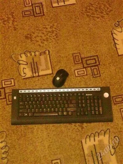 Лот: 2504787. Фото: 1. беспроводная клавиатура и мышь... Клавиатуры и мыши