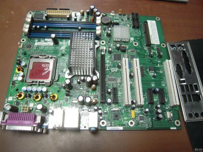 Лот: 10036865. Фото: 1. Материнская плата 775 сокет Intel... Материнские платы