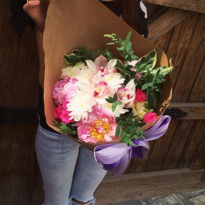 Лот: 7272021. Фото: 1. Сборный букет. Цветы на Щорса... Свежие цветы