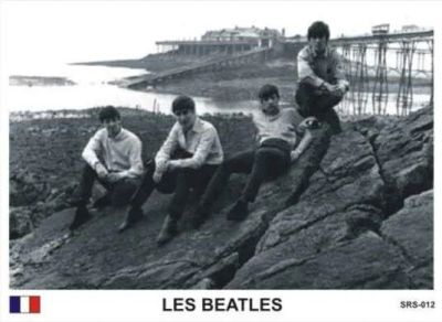 Лот: 10653956. Фото: 1. Beatles коллекционная карточка... Наклейки, фантики, вкладыши