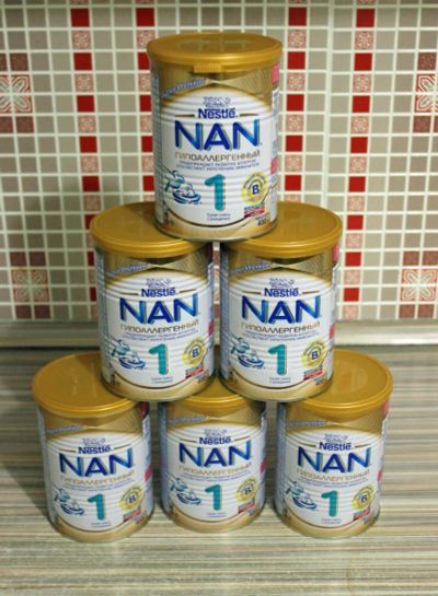 Лот: 6328100. Фото: 1. Детское питание NAN 1 "Гипоаллергенный... Детское питание