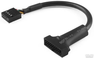 Лот: 15458871. Фото: 1. Кабель Переходник USB 2.0 на USB... Шлейфы, кабели, переходники