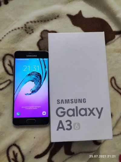 Лот: 17907804. Фото: 1. Смартфон samsung a3 2016 1.5/16gb. Смартфоны