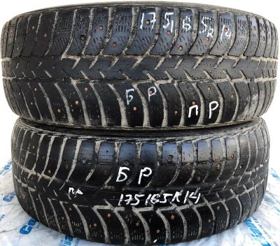 Лот: 14503086. Фото: 1. Шины 175/65 R14 175/65/14 Bridgestone... Шины