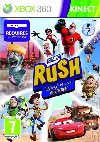 Лот: 4577343. Фото: 1. Kinect Rush Xbox 360 Новый, запечатанный... Игры для консолей