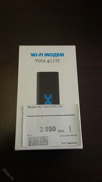 Лот: 5811755. Фото: 1. Модем WI-Fi Yota 4 G LTE. Другое (смартфоны, связь, навигация)